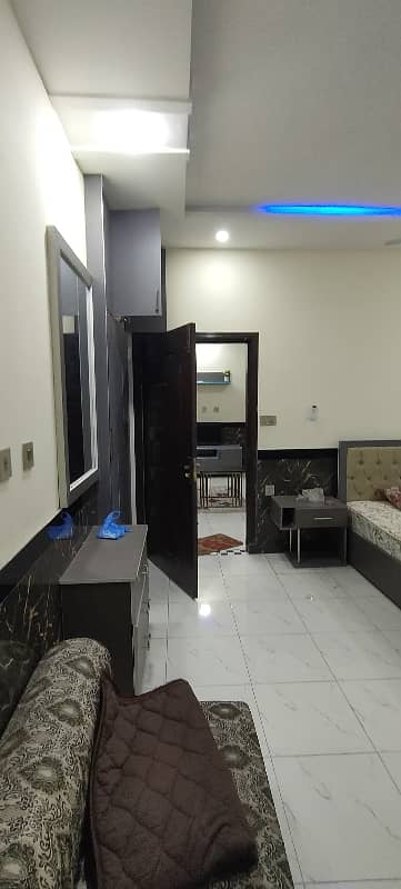 1 Bed Furnished Apartment Available For Rent in G-16 Islamabad 8