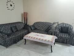 3 ,2 and 1 seater sofa set leather  with center table