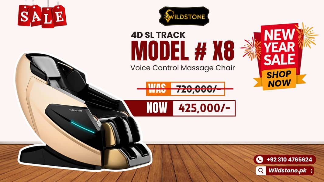 Massage Chair - 4D Zero Gravity - Recliner - massage Chair Sale offer 0