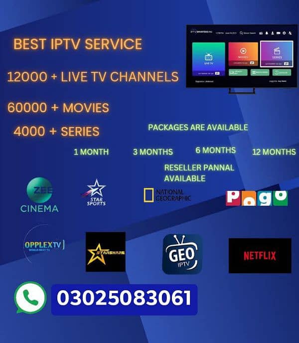 OPPLEX TV IPTV Live TV Channels / Android & Smart LED 03025083061 0