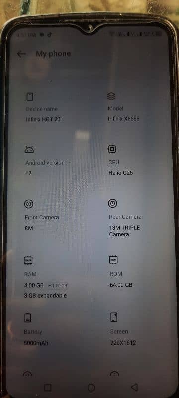 Infinix hot 20 PTA aproved 6