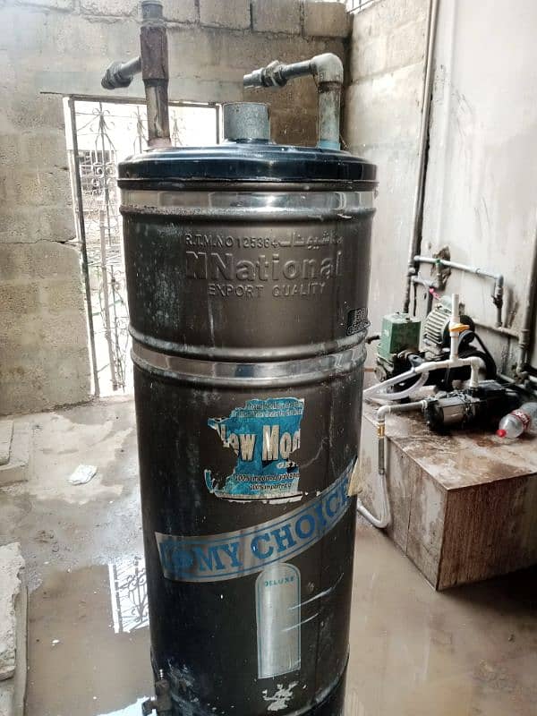 30 Gallon water Geyzer/Gas geyser 2 years used National Brand 0