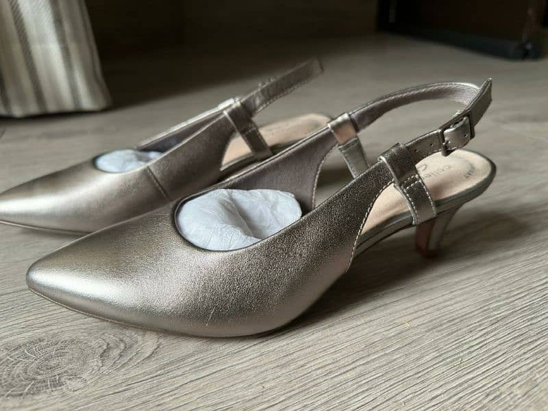 metallic court shoe 1