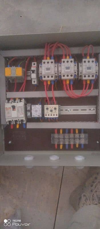 starting panel three phase moter 0