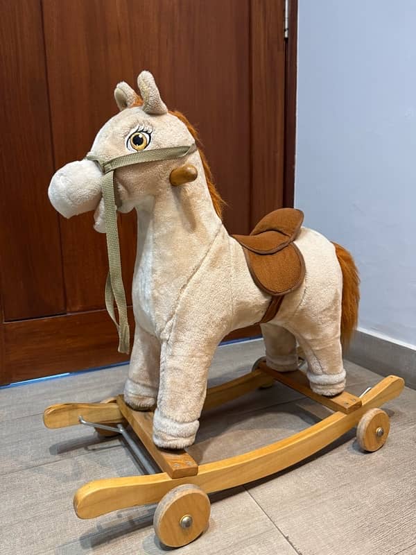 Baby Rocking horse with wheels 3