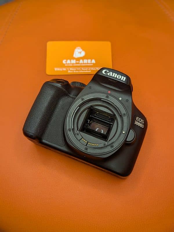 Canon EOS 3000D + Canon Lens EF-S 18-55mm F 3.5-5.6 IS II, 10/10 2