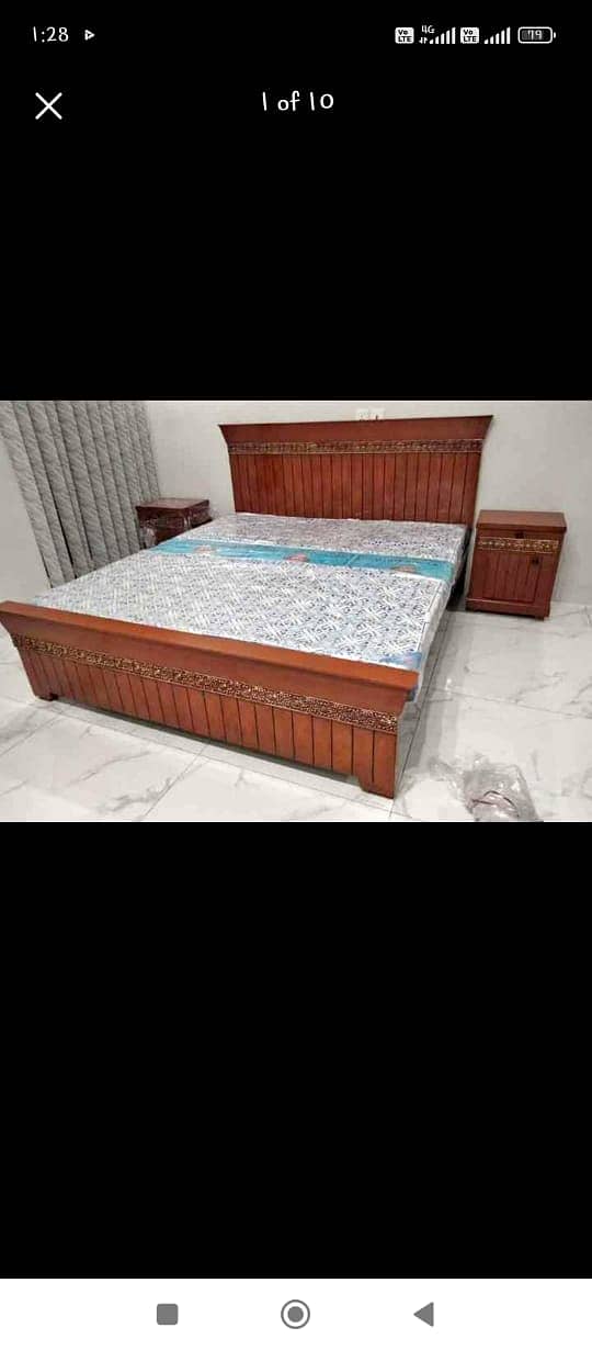 Bed / bed set / king size bed / wooden bed / double bed /bed for sale 7