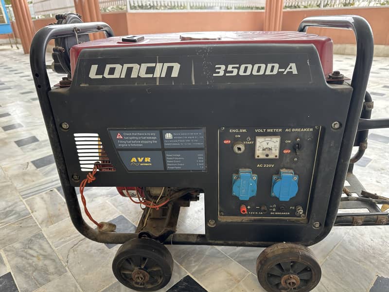 Loncin Generator - same as New 0