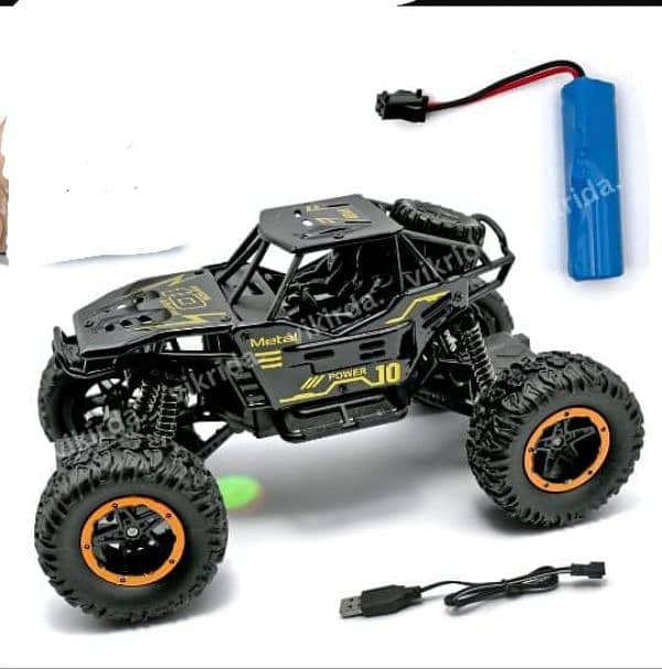 Rc car for kids with rechargeable battery and remote control 0