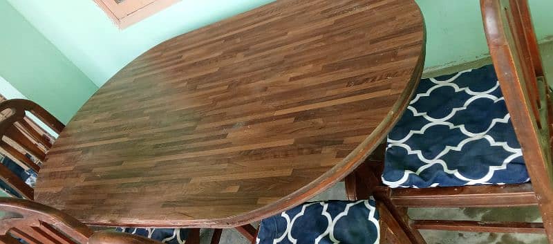 Wooden dining table 1