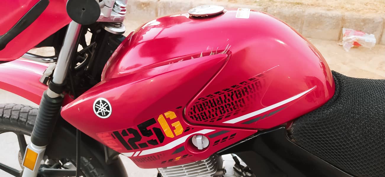 Yamaha ybrg 125 RED best bike ybr 0341:4263:074 9