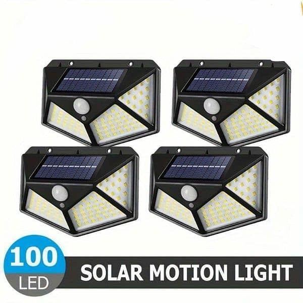 100 LED Solar Outdoor Lights 1