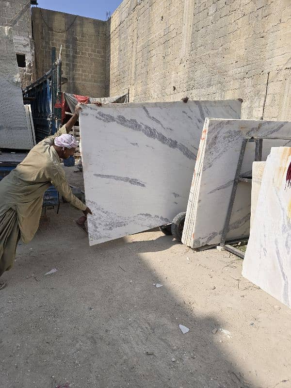 luxury imported white marble slabs 3