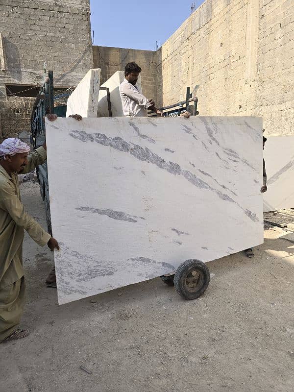 luxury imported white marble slabs 4