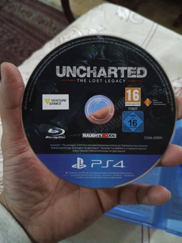 PS4 Game UNCHARTED The Lost Legacy 2