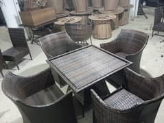 rattan furniture/rattan outdoor chairs with table / patio/lawn set