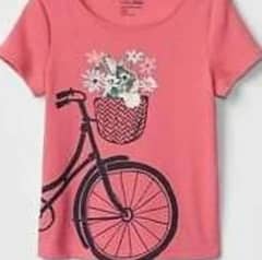 Pretty bicycle pink premium quality shirt!!