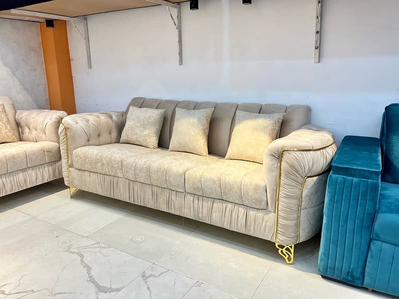 Spanish Sofa / Sofa Set / 6 Seater sofa set / Molty Foam 3