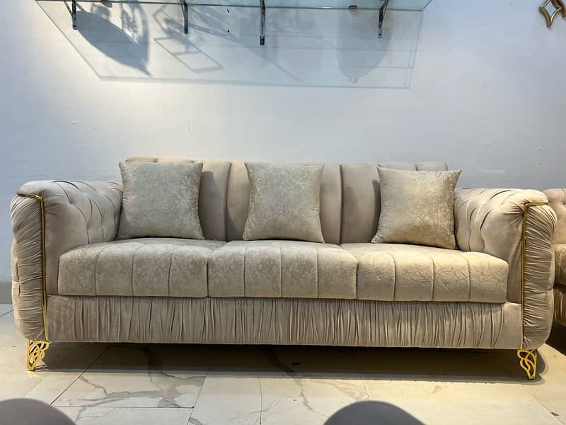 Spanish Sofa / Sofa Set / 6 Seater sofa set / Molty Foam 6