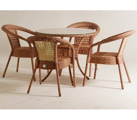 outdoor rattan chairs with table/restuarant chairs/Upvc chairs 9