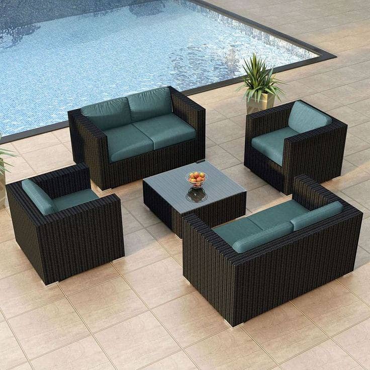 outdoor rattan chairs with table/restuarant chairs/Upvc chairs 10