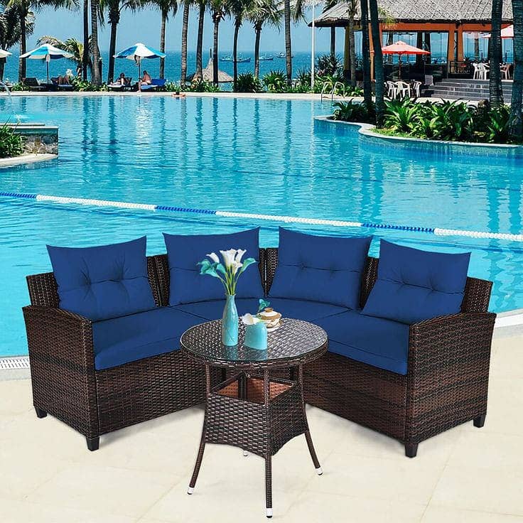 outdoor rattan chairs with table/restuarant chairs/Upvc chairs 11