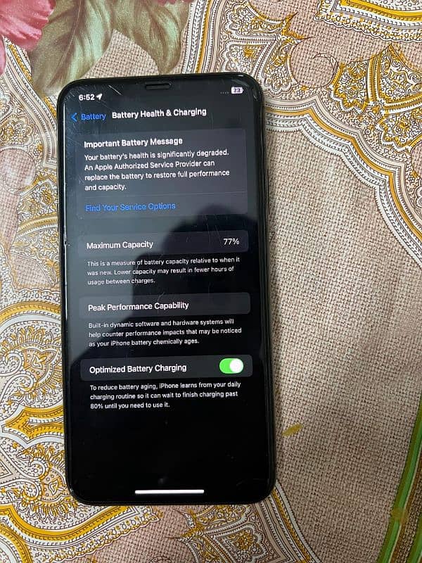 I phone 11 pro max condition 10/9 non pta daba h 5