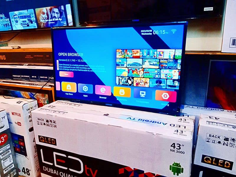 LED TV 42" inch smart / android samsung  (32" 43" 48" 55" 65" 75" ) 1