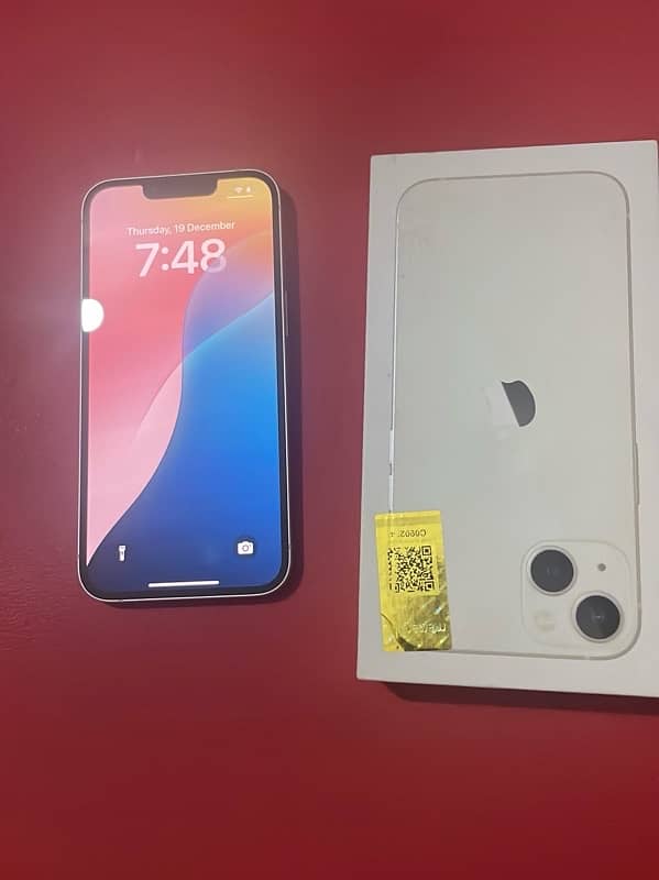 iPhone 13 128GB PTA approved like New 1