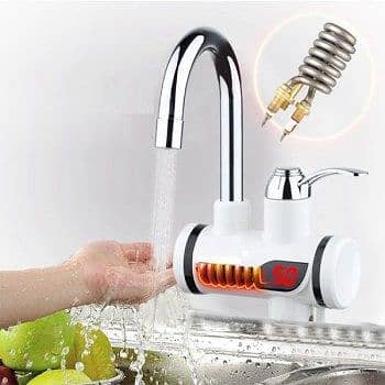 Instant Electric water heater Tap With LED Temperature Display Hot Wat 1