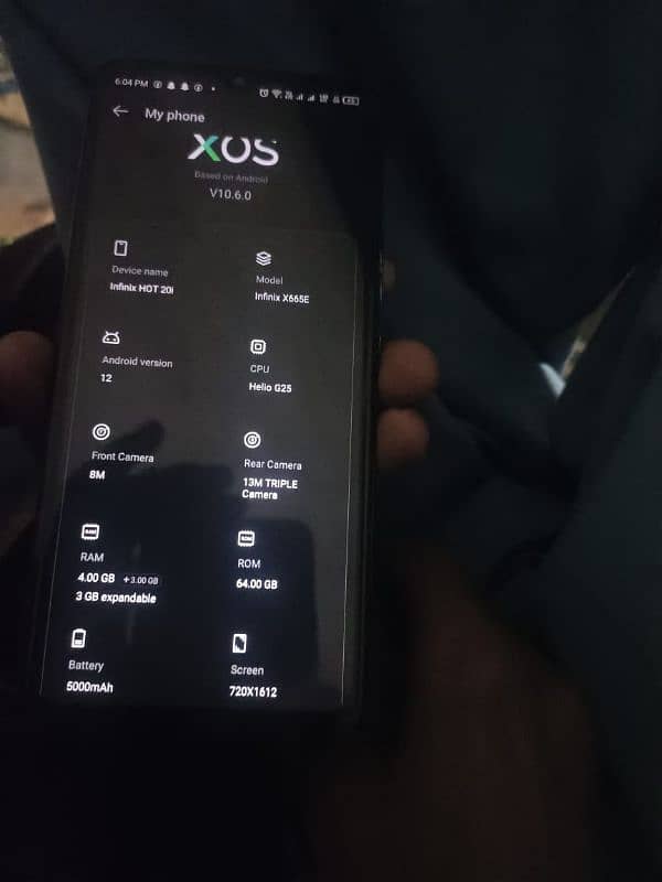 Infinix hot 20 i 1