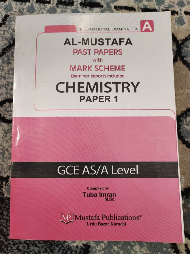 AS level Chemistry Paper 1 Past papers with Mark Scheme 0