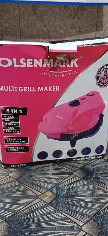 Olsenmark multi grill maker 0