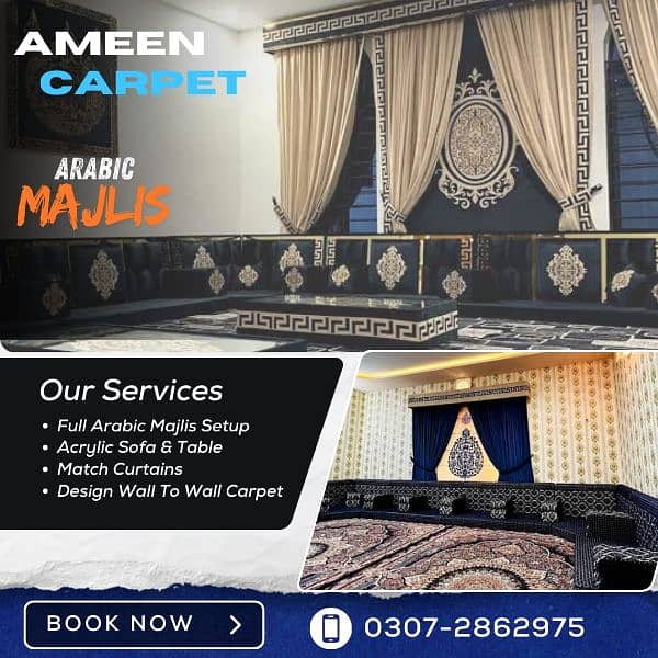 Arabic Sofa Majlis Full Setup - Majlis In discounted Price 0