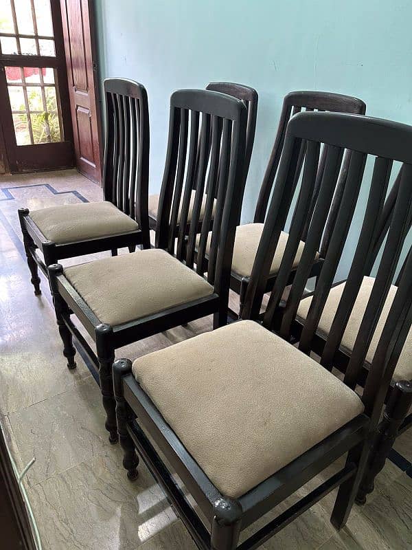 6-Dining Chairs For Sale urgently 3