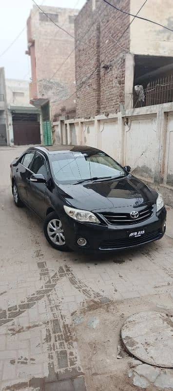 Toyota Corolla XLI 2012 convert GLI 0