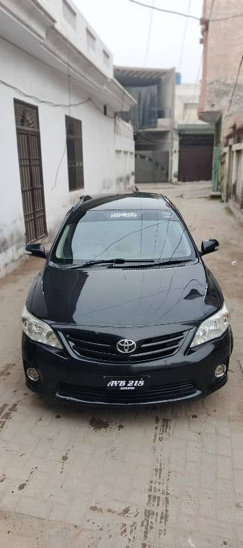 Toyota Corolla XLI 2012 convert GLI 2