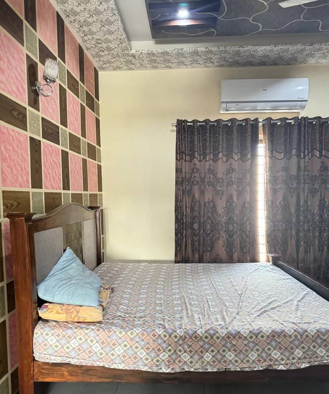 3 Bedrooms Fully Furnished Upper Portion Rent In Ex Air Avenue DHA Phase 8 Airport Road Lahore. 4