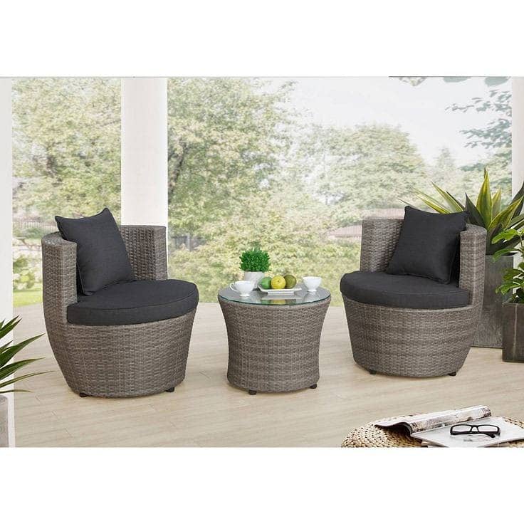 outdoor rattan chairs with table/restuarant chairs/Upvc chairs 4