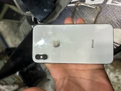 iPhone x non PTA 10 by 10 condition, there is a sheeback.  Battery 76