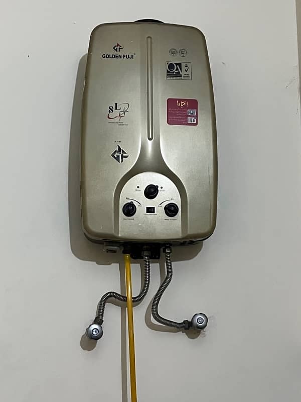 Golden Fuji Instant LPG Water Geyser 8L 1