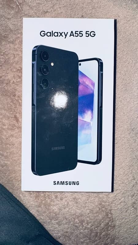 Samsung A55 5G nonpta 2 months sim chala g 2