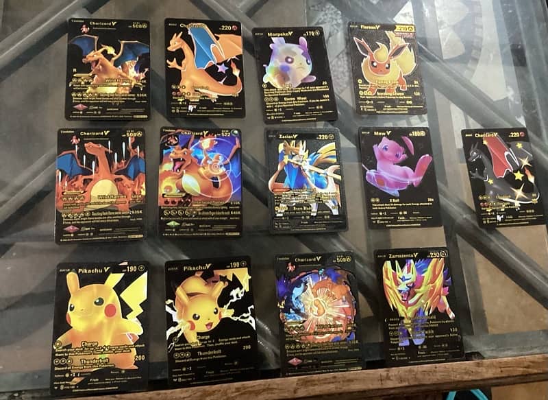 brand new black Pokémon cards for kids, collectors , cards 1