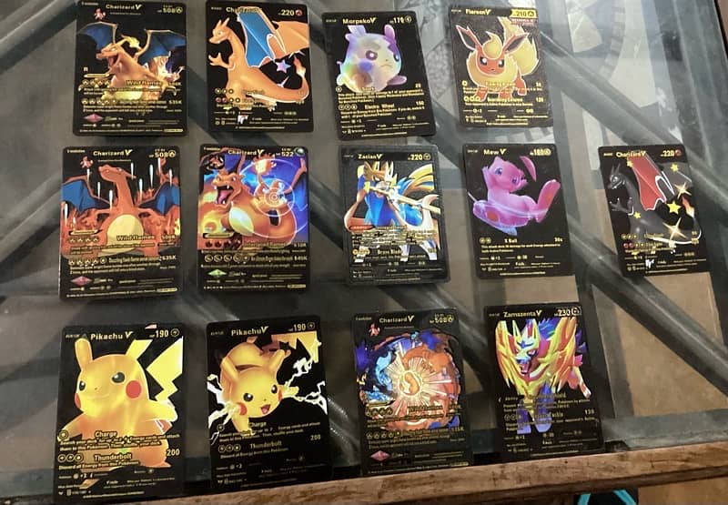 brand new black Pokémon cards for kids, collectors , cards 2