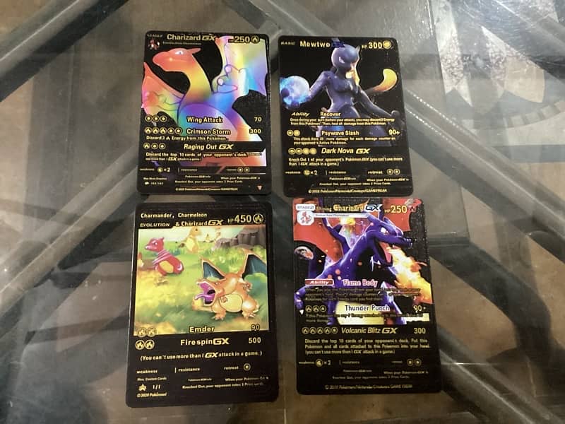 brand new black Pokémon cards for kids, collectors , cards 3