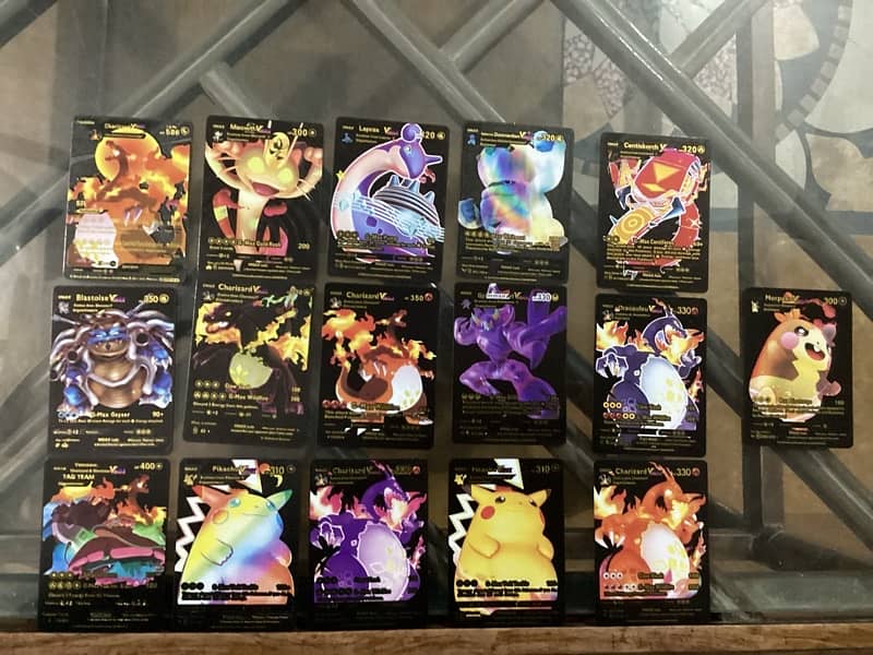 brand new black Pokémon cards for kids, collectors , cards 5