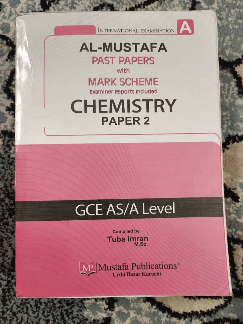 AS level Chemistry Paper 2 Past papers with Mark Scheme 0