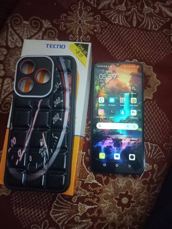 new cell hai complete box k sath 6gb 128gb 2