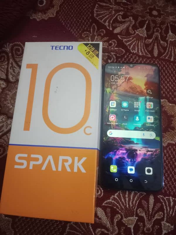 new cell hai complete box k sath 6gb 128gb 9