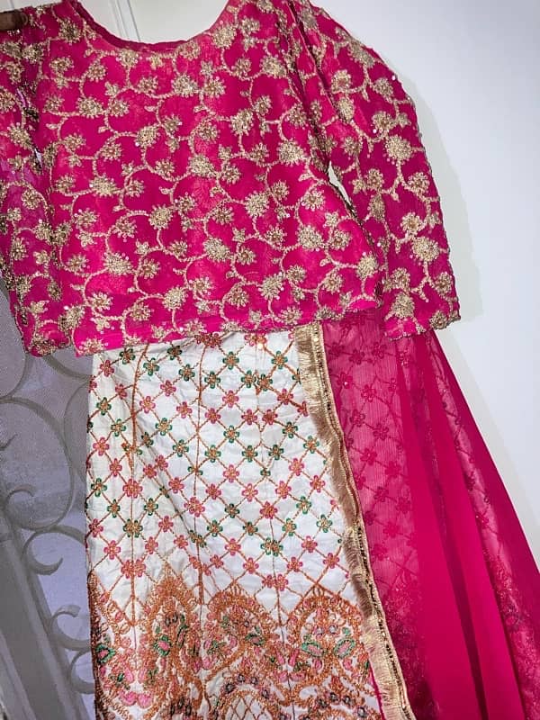 indian lehenga with duppata and cholli 4